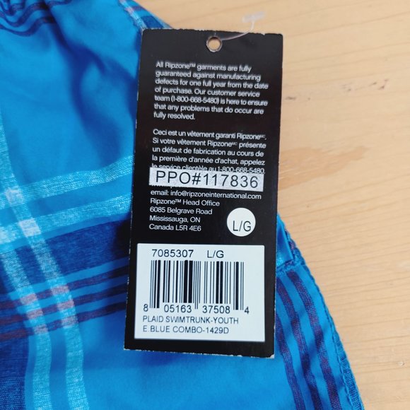 NEW! Ripzone Youth Swim Trunks ( 3215) - Picture 3 of 10